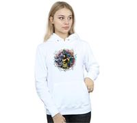 DC Comics Women's Aquaman Circular Crest Hoodie in White | Size: 2XL DC Comics White 2XL