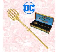 DC Comics Aquaman Limited Edition 24K Gold Miniature Trident