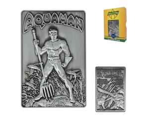 DC Comics Aquaman Limited Edition Ingot - Officially Licensed Collectible - Individually Numbered (9995) - 90x60mm