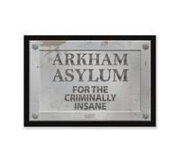 Dc Comics Arkham Asylum Entrance Mat Doormat Multi
