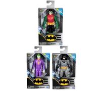 DC Comics - Articulated 5.5" 14cm Action Figure 3 Pack - Joker, Robin & Batman