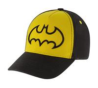 DC Comics - Baseball Cap - Kids Baseball Hat for Toddler Boys Ages 2-4 Batman Baseball Cap Baby-Boys Black