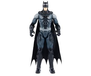 DC Comics | Batman | 30cm Scale Batman Character with Blue Combact Armor, Cloak, Night Vision Glasses and 11 Points of Articulation - Toys for Boys and Girls from 3 Years Old