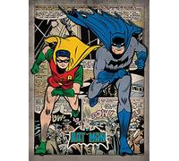 DC Comics Batman 60 X 80 cm "Comic Montage" Canvas Print