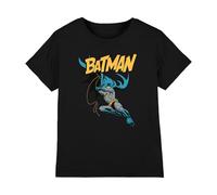 Dc Comics Batman Action Boys T Shirt, Black, 5-6 Years
