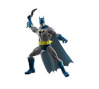 Mattel DC Premier 6.5 Inch Batman Action Figure Series 1, Detailed Super Hero Design, 22 Articulations & Fabric Cape, Weapon Stand & Accessories, JMD95
