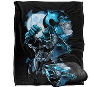DC comics Batman Action Pose Blanket Multicoloured (One Size)