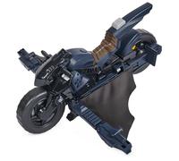 DC Comics, Batman Adventures, Batman Batcycle, Transforming 2-in-1 Batcycle and Batglider, Figure-Compatible, Super Hero Kids’ Toy for Boys and Girls 4+