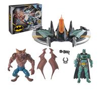 DC Comics, Batman Aerial Battle Pack (Amazon Exclusive), Batwing Vehicle, 4-inch Batman & Man-Bat Action Figure, Super Hero Kids Toys for Boys & Girls