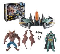 DC Comics, Batman Aerial Battle Pack (Amazon Exclusive), Batwing Vehicle, 4-inch Batman & Man-Bat Action Figure, Super Hero Kids Toys for Boys & Girls