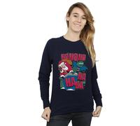 Dc Comics Batman And Joker Ha Ha Ha Ho Ho Ho Sweatshirt In Navy Navy M