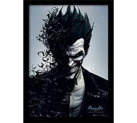 DC Comics Batman Arkham Origins 30 X 40 cm "Joker" Framed Print