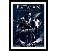 DC Comics Batman Arkham Origins 30 X 40 cm "Montage" Framed Print