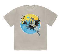 DC Comics Batman Bat Leap Logo T-Shirt in Natural | Size: Large DC Comics Natural L