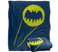 DC comics Batman Bat Signal Blanket Multicoloured (One Size)