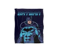 Dc Comics Batman Bat Tech Blanket 152 X 127 Cm In White White
