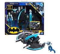 DC Comics Batman Bat-Tech Flyer with 4-inch Exclusive Mr. Freeze and Batman Action Figures, Kids Toys for Boys Ages 3 and Up
