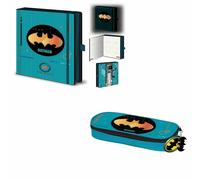 DC Comics Batman Bat Tech Large Pencil Case and Notebook