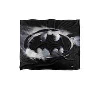 Dc Comics Batman Batman Returns Logo Blanket 152 X 127 Cm In White White One Size