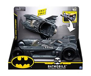 DC Comics BATMAN, Batmobile and Batboat 2-in-1 Transforming Vehicle, For Use with BATMAN 4-Inch Action Figures