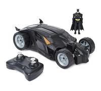 6065425 DC Comics Batmobile Remote Control Car Easy to Drive Compatible Figures Kids Toys for Boys and Girls Aged 4 and Up