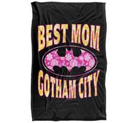 DC comics Batman Best Mom In Gotham Blanket Black (127Cm X 152Cm)