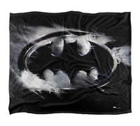 DC comics Batman Chalk Dust Blanket Multicoloured (58In X 36In)