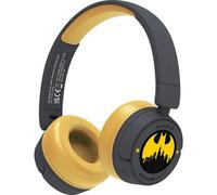 DC comics Batman Childrens/kids Gotham City Wireless Headphones Grey/yellow (One Size)