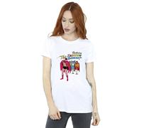 Dc Comics Batman Comic Cover Rainbow Batman Cotton Boyfriend T-Shirt In White White 5XL