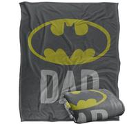 DC comics Batman Dad Logo Blanket Multicoloured (One Size)