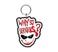 DC Comics "Batman Dark Knight, Joker Serious" Key Ring, Multi-Colour