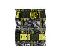 Dc Comics Batman Dark Knight Panels Blanket 152 X 127 Cm In White White