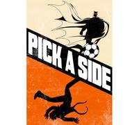 DC Comics Batman Football Pick A Side Women's T-Shirt - White - M