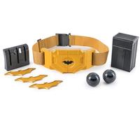 DC Comics Batman, Gear-Up Utility Belt, Batarangs and Smoke Pellets Superhero Costume Accessories, Kids’ Roleplay Toys for Boys and Girls Aged 4+
