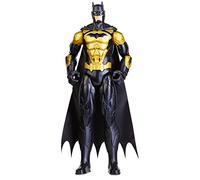 dc comics | Batman | Gold and Black Batman Figure in 30 cm Scale with Original Decoration, Cape and 11 Points of Articulation - Toys for Boys and Girls from 3 Years