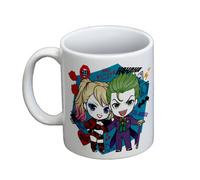 DC comics Batman Harley Quinn And The Joker Mug White/multicoloured (One Size)