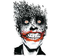 DC Comics Batman Joker Face Of Bats Women's T-Shirt - White - L