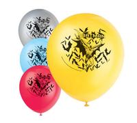 DC comics Batman Latex Balloons (Pack Of 8) Multicoloured (One Size)