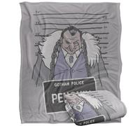 DC comics Batman Line Up The Penguin Blanket Multicoloured (One Size)