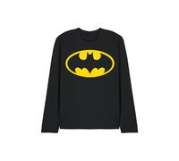 DC Comics Batman Logo Long Sleeve T-Shirt, Black | Size: Large DC Comics Black L