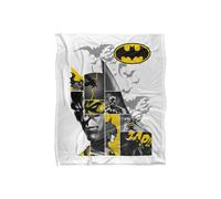 Dc Comics Batman Long Live Blanket 152 X 127 Cm In White White
