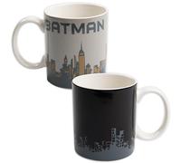 DC Comics Batman Magic Mug Gotham City Skyline Coffee Mug Ceramic Colour Changing Mug 320 ml