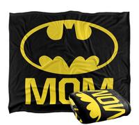 DC comics Batman Mom Logo Blanket Multicoloured (One Size)