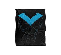 BATMAN Nightwing Uniform Officially Licensed Silky Touch Super Soft Throw Blanket 152 x 127 cm