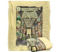 DC comics Batman Prowl The Gallery Comic Cover Blanket Multicoloured (One Size)