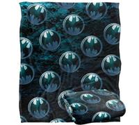 DC comics Batman Repeat Logo Blanket Multicoloured (One Size)