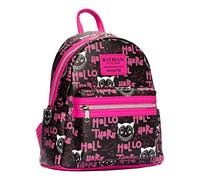 DC Comics Batman Returns 30th Anniversary Catwoman Hello There Mini Backpack, Pink, One Size