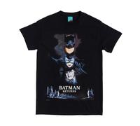 DC Comics Batman Returns Movie Poster Black T Shirt