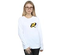 Dc Comics Batman Robin Logo Sweatshirt In White White XXL