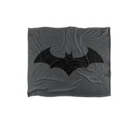 Dc Comics Batman Shadow Bat Logo Blanket 152 X 127 Cm In White White
